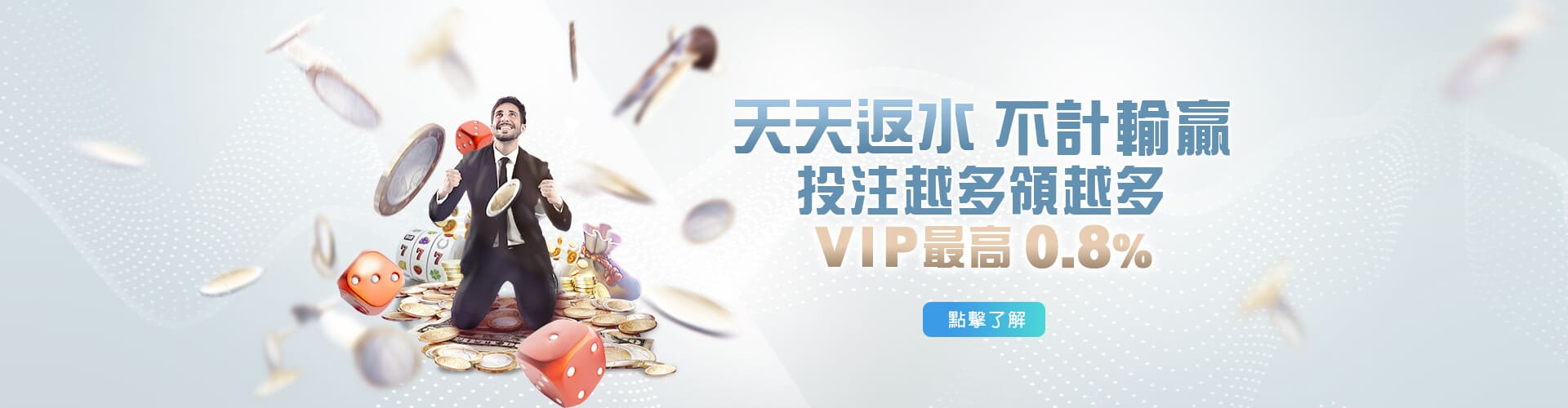 百家樂現金天天返水優惠